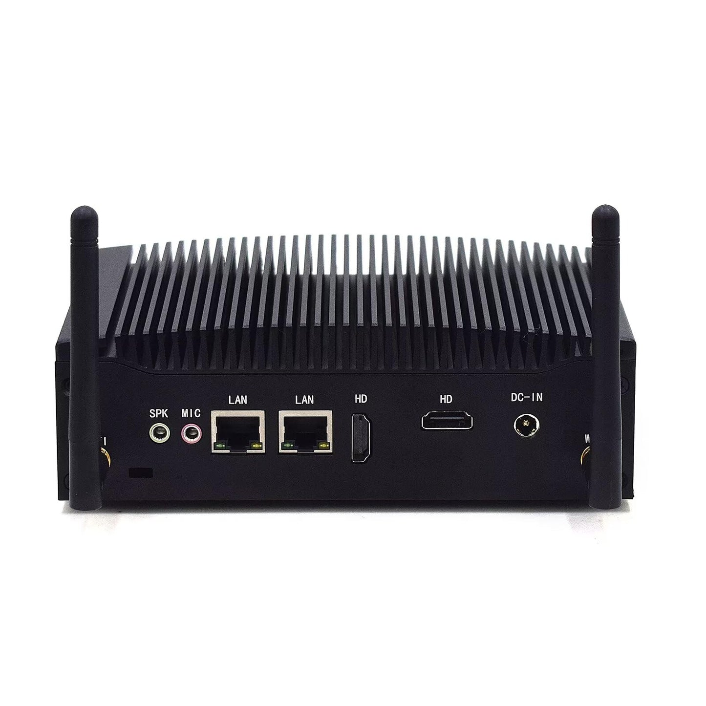 WEIDIAN Tiny PC RS232 Industrial Desktop PC Win 11 Pro Fanless Mini PC Industrial PC 8GB RAM DDR4 Core i5 8260U 512GB SSD Dual NIC 2HD Mini Industrial Computer Dual Displays WiFi BT Linux WOL PXE